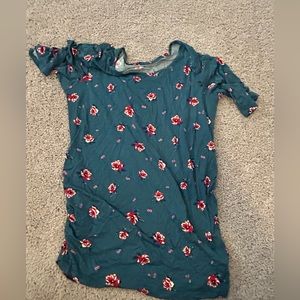 Maternity short sleeve shirt